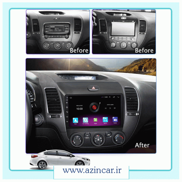 مانیتور اندروید  VOXX - کیا Cerato 2015 - تصویر 2